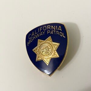 California Highway Patrol Badge Pin